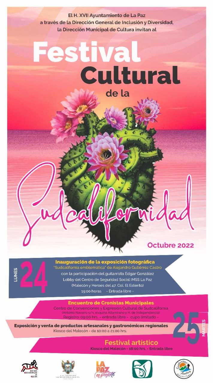 Invita Ayuntamiento De La Paz Al Festival Por La Sudcalifornidad