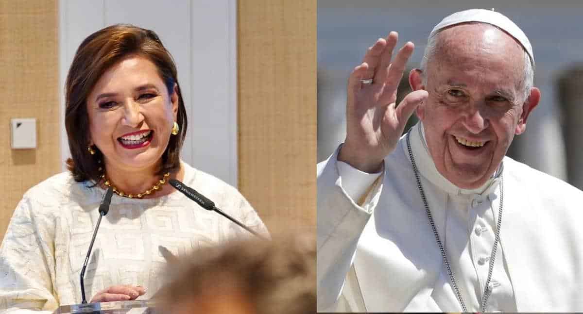 Xochitl Galvez Y El Papa Francisco