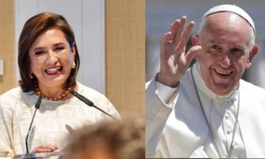 Xochitl Galvez Y El Papa Francisco