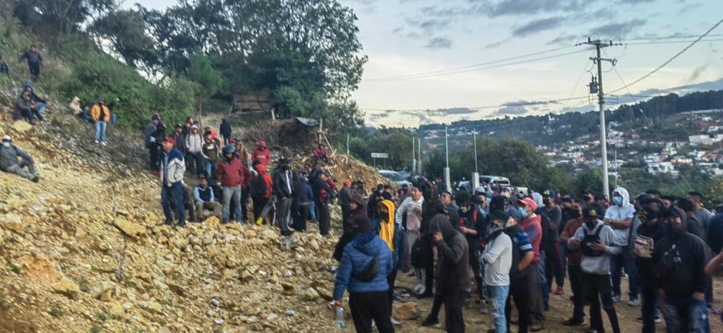 Detencion De Dirigente Moviliza A Seguidores Despliegan Operativo De Seguridad En Sclc