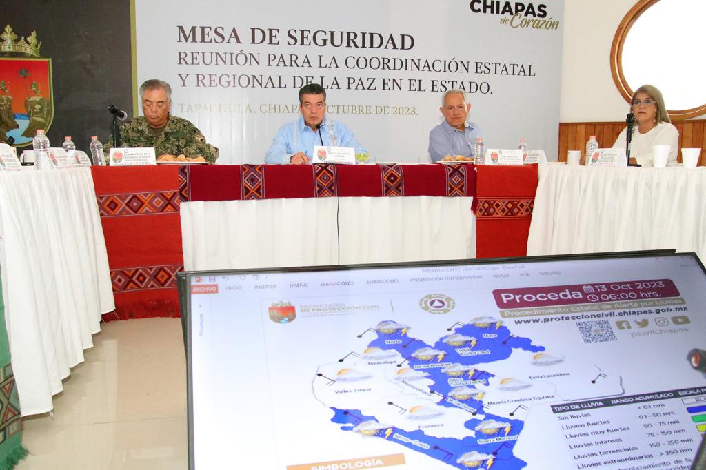 Gobernador Mesa De Seguridad