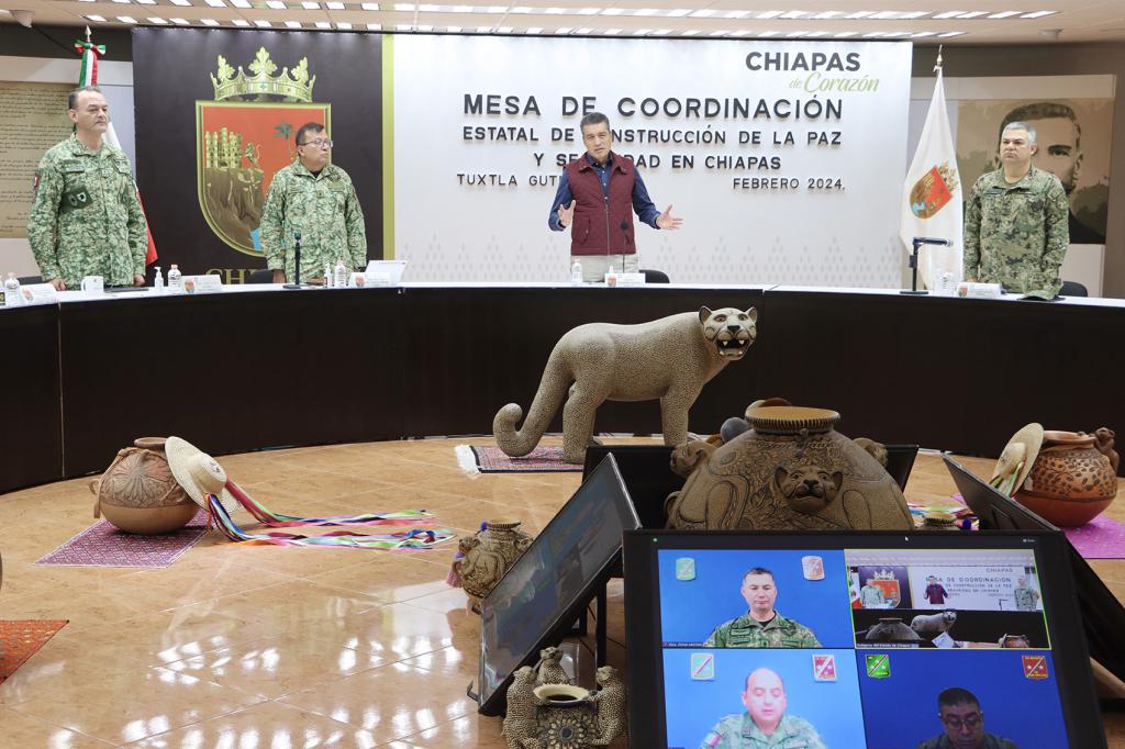 Gobernador Mesa Seguridad