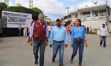 Angel Torres Da Banderazo De Arranque A Importante Obra Vial En Mezcalapa