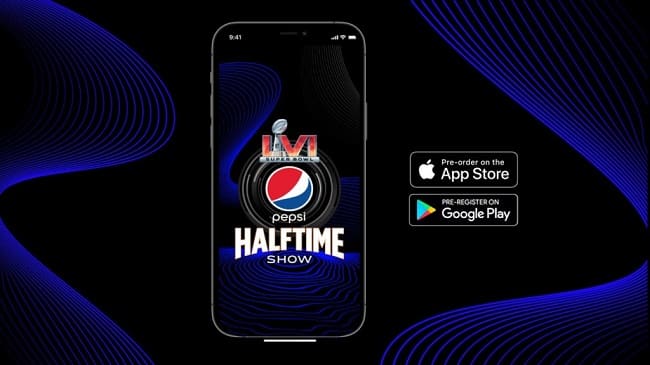 Pepsi Super Bowl Halftime Show App Key Visual H 2021