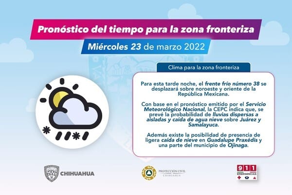 Clima Zona Fronteriza