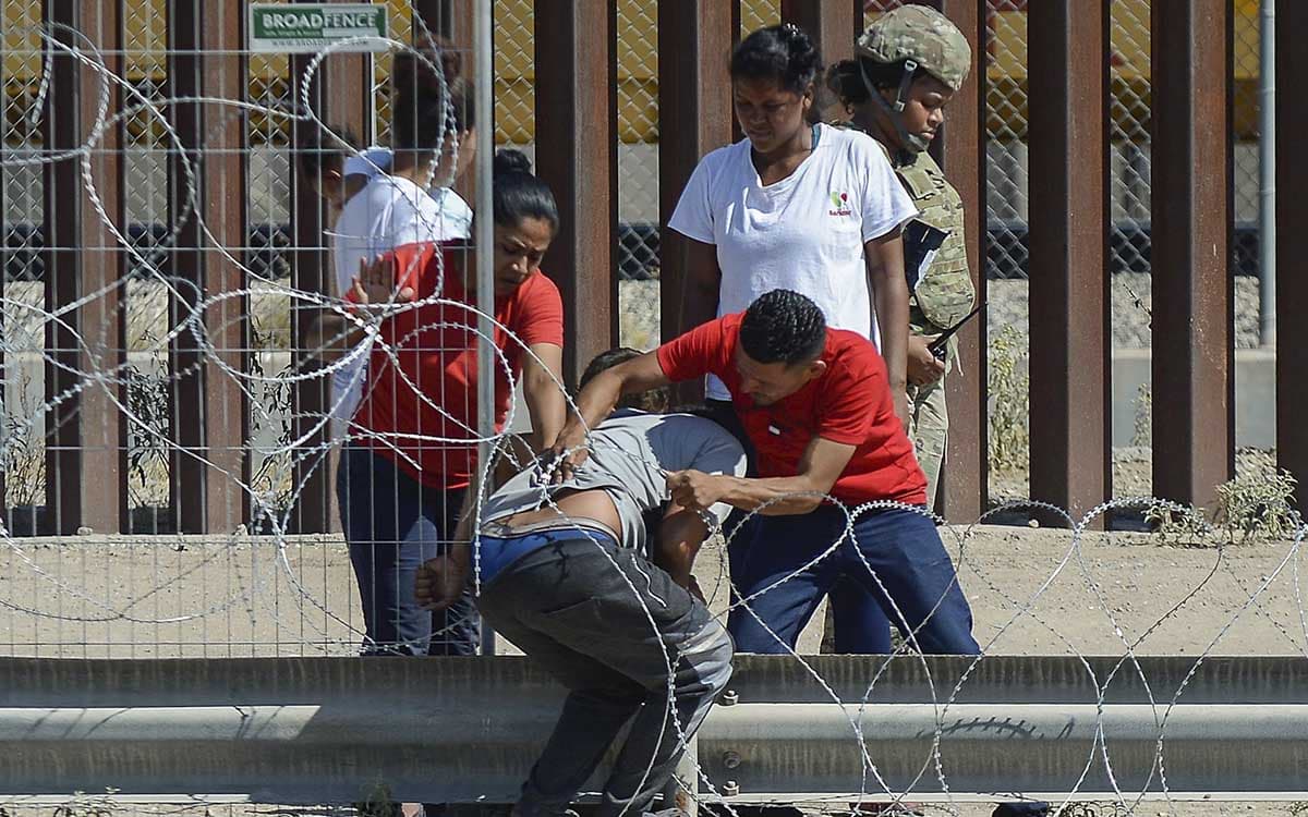 Migrantes Alambrada Mexico Eu 26072023 1