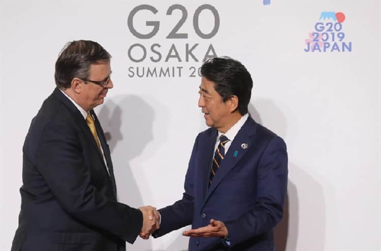 Marcelo Ebrard Shinzo Abe Funeral De Estado Japon Mexico 2