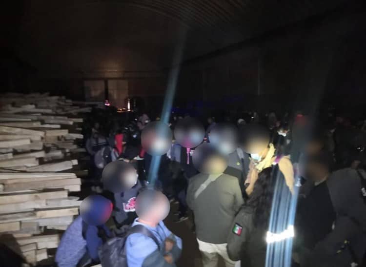 225 Migrantes Extranjeros Rescatados Bodega Jilotepec Edomex 1