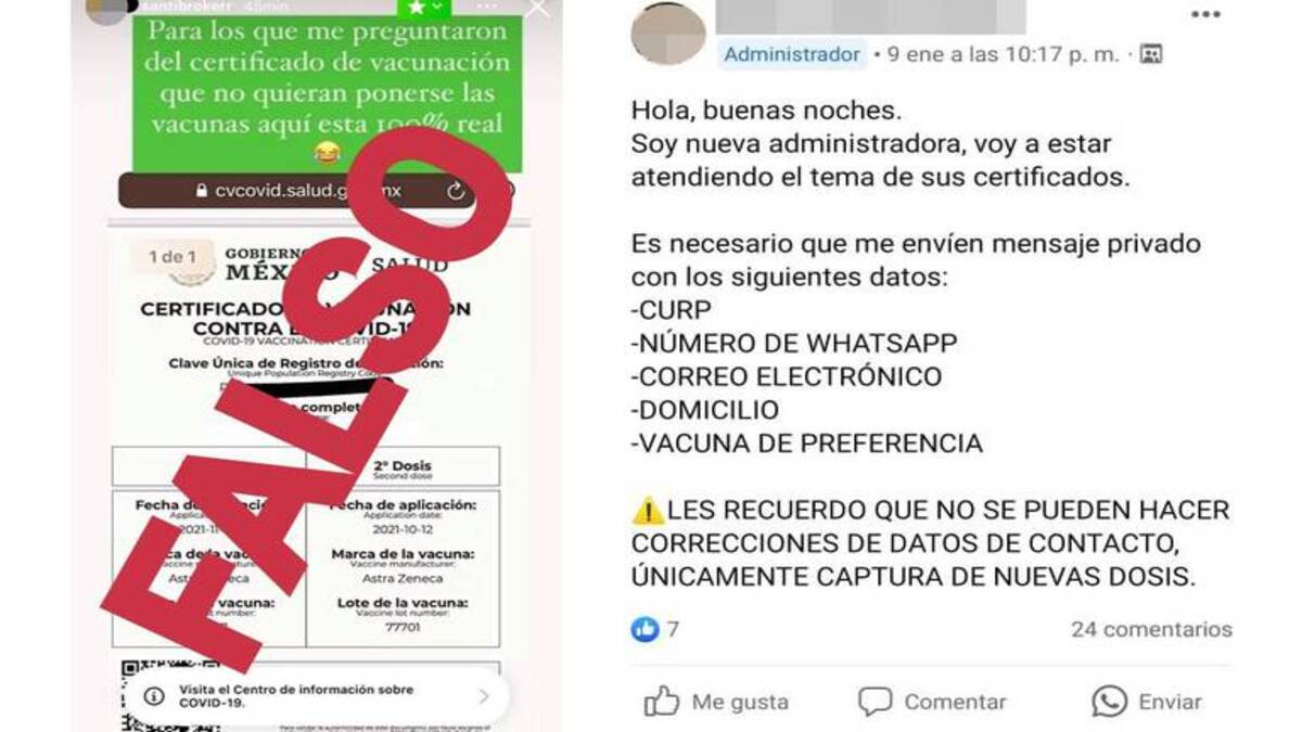 Venden Certificados Falsos De Vacunacion Contra Covid 19 1