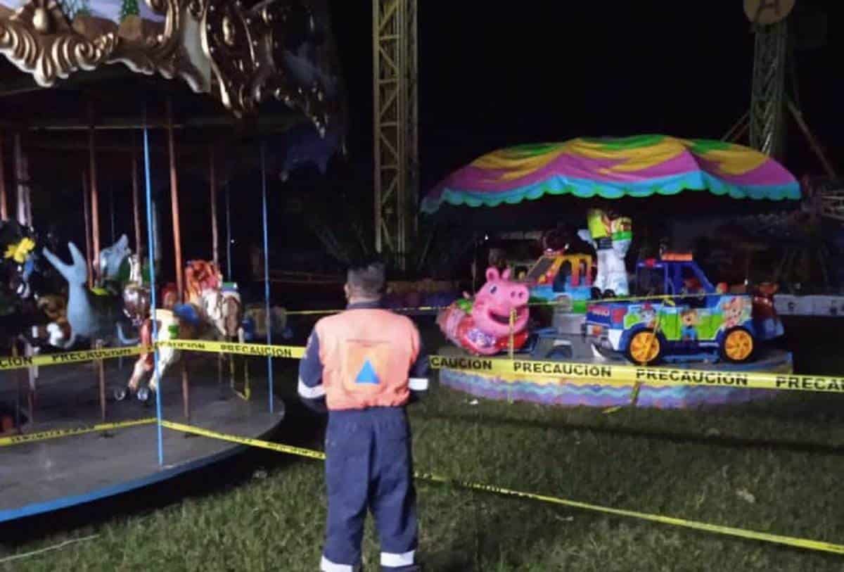 Se Desploman Columpios Voladores En Feria De Guerrero Hay 25 Lesionados