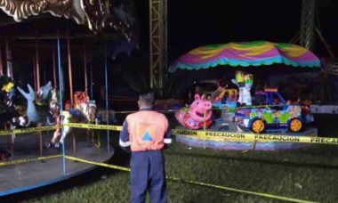 Se Desploman Columpios Voladores En Feria De Guerrero Hay 25 Lesionados