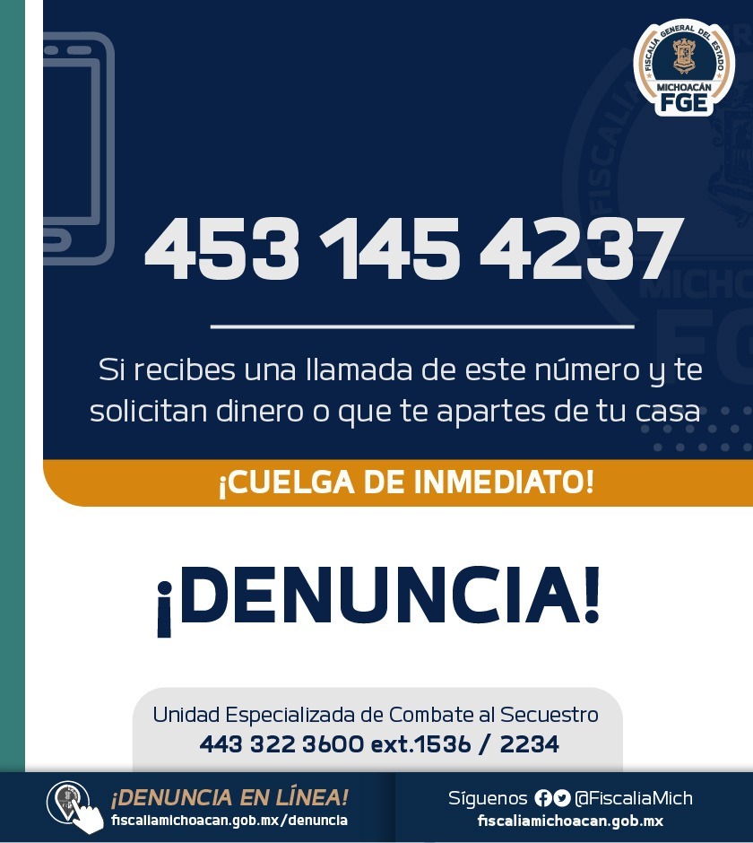 231221 Localiza Fiscalc3ada General A Mujer Vc3adctima De Extorsic3b3n Virtual En Tacc3a1mbaro