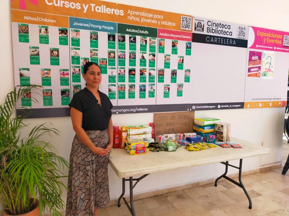 Instalan Centro De Acopio En Biblioteca Los Mangos