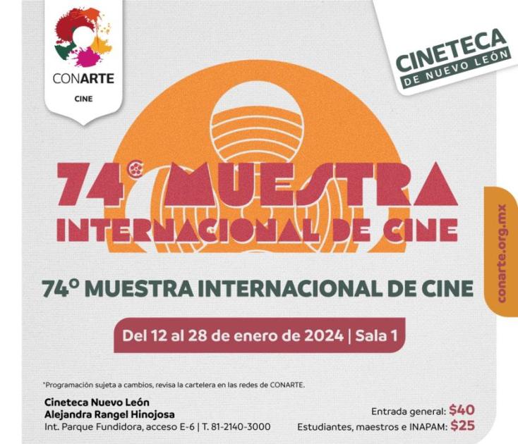 Poster 74 Muestra Internacional De Cine