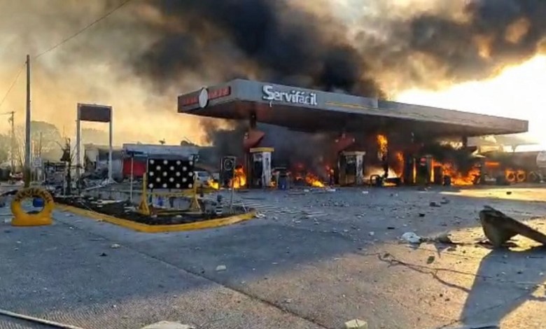 Explosion En Gasolinera 1