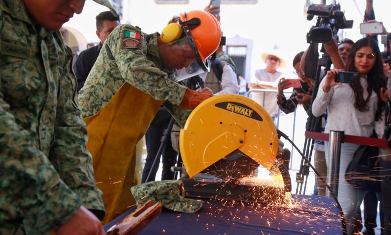 Canje Armas Queretaro Sedena Destruccion