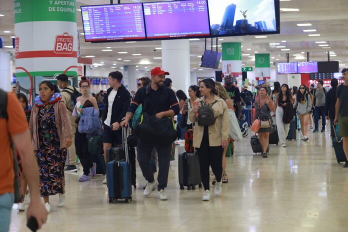 Crece Llegada De Pasajeros A Aeropuertos De Quintana Roo 696x464