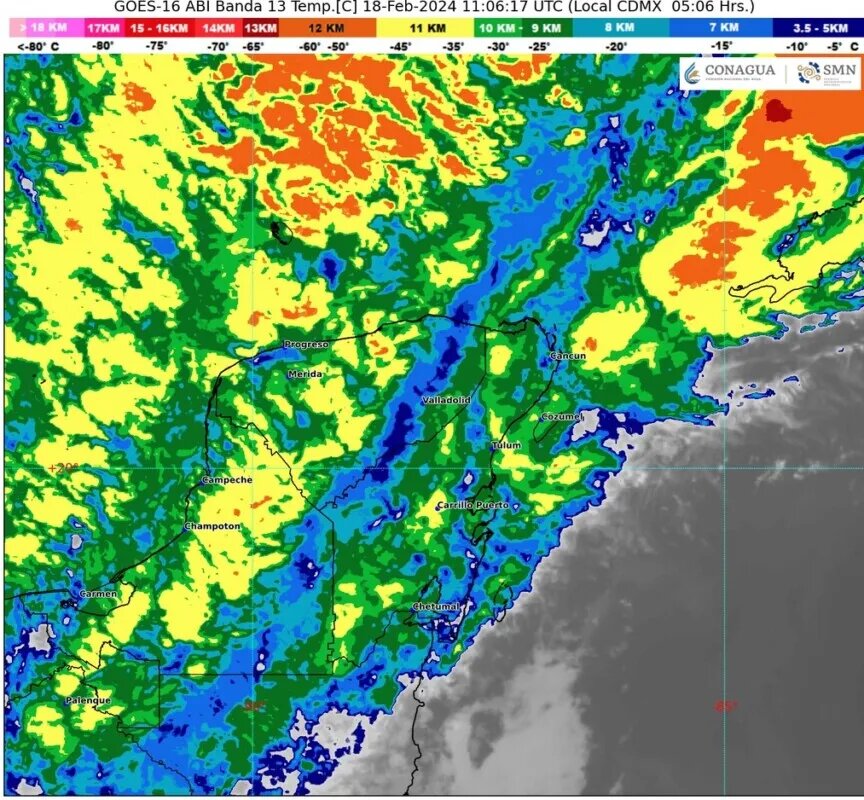 Pronostico Del Clima Para Hoy Domingo 18 De Febrero En Quintana Roo 1