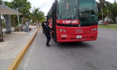 Refuerzan Vigilancia En Transporte Publico De Cancun 696x522 1