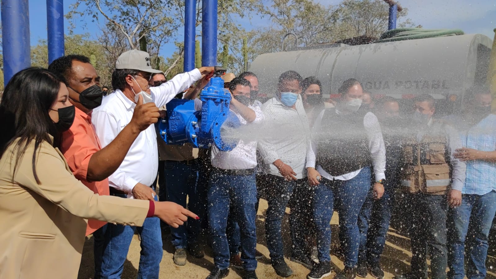 02 Con La Inauguracion Del Pozo Estrella Por Parte Del Oomsapaslc Se Benefician De Manera Directa 25 Mil Familias De Cabo San Lucas 1