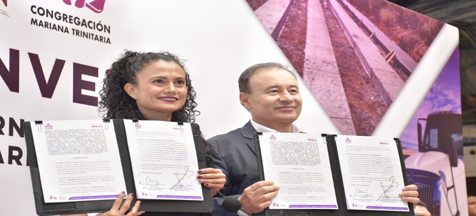 Gobierno De Sonora Firma Convenio Con Congregacion Mariana Trinitaria