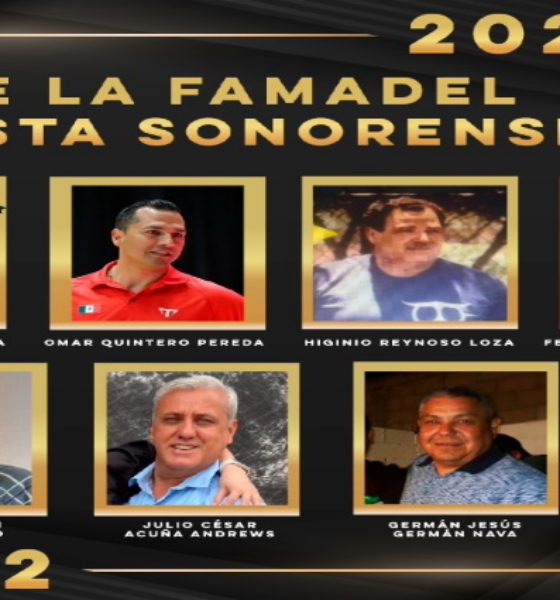 Queda Integrada Clase 2022 Del Salon De La Fama Del Deportista Sonorense