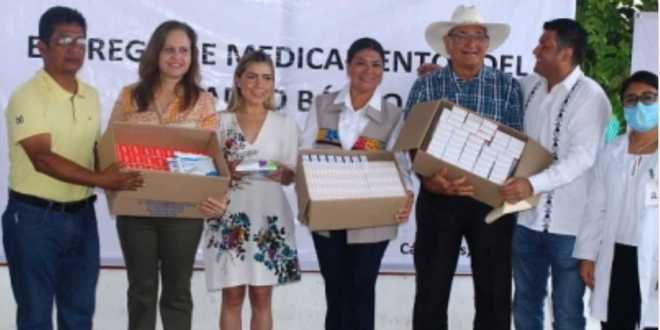 En Cardenas Atestigua Titular De Sedener Entrega De Medicamentos