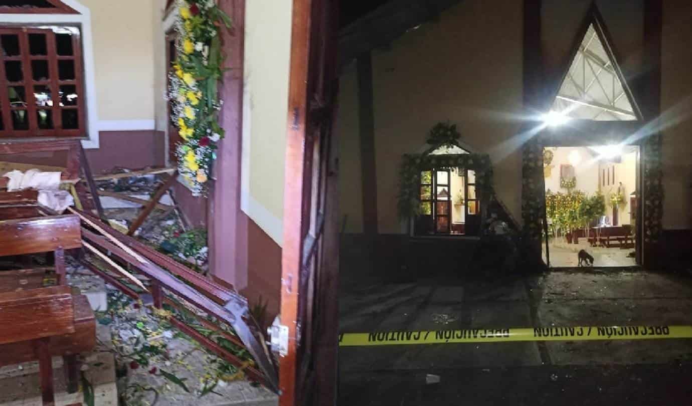 San Judas Tadeo Capilla Coscomatepec Veracruz Explota Pirotecnia 10 Heridos