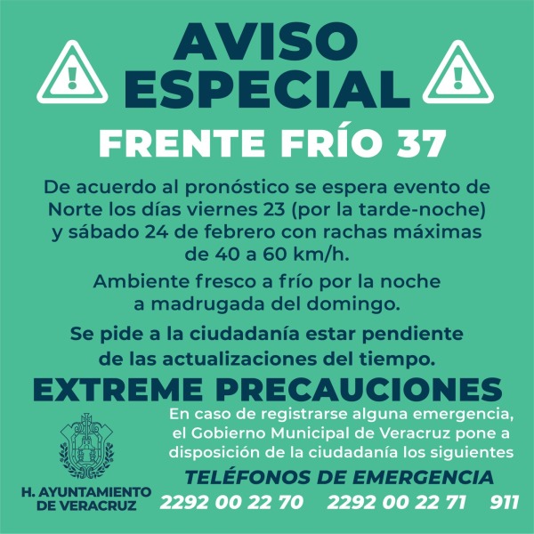 Aviso Especial