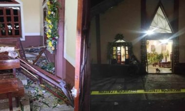 San Judas Tadeo Capilla Coscomatepec Veracruz Explota Pirotecnia 10 Heridos