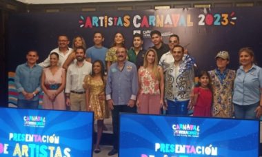 Presentan Cartelera Carnaval 2023