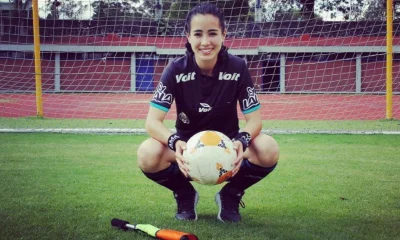 Katia Itzel García hace historia como la primera árbitra mexicana en la Copa Oro