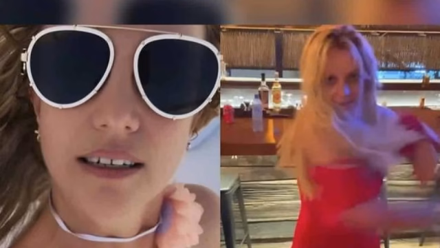 Britney Spears baila en un bar de Los Cabos durante su estancia en México