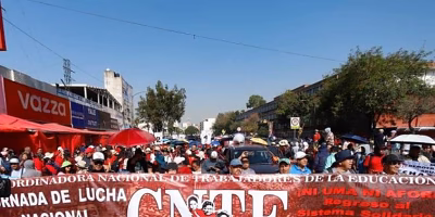 La CNTE prepara un paro indefinido contra la reforma del ISSSTE