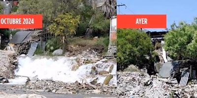 The mysterious Monterrey waterfall disappears after months of flowing