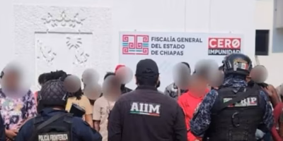 Federal forces rescue 23 migrants abandoned in a hotel in Chiapas