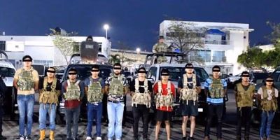 Operativo en Tabasco desarticula célula del CJNG con detención de 12 personas