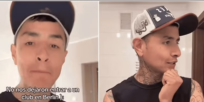 O mexicano Tiktoker descobre que em Berlim o preto não é apenas uma cor