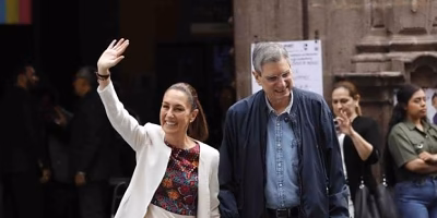 Claudia Sheinbaum votes in judicial election and celebrates democracy