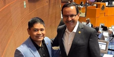 Erasmo Catarino assume o cargo de senador substituto no México