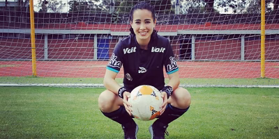 Katia Itzel García makes history as the first Mexican referee in the Gold Cup