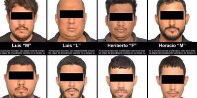 Ocho hombres enfrentan prisión por portar arsenal militar en Sinaloa