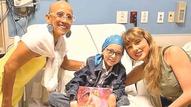Taylor Swift convierte hospital infantil en backstage de alegría