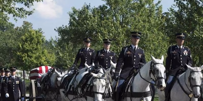 The US Army reduces the use of horses in ceremonies
