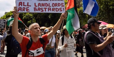 Marcha antigentrificación en CDMX concluye sin incidentes graves