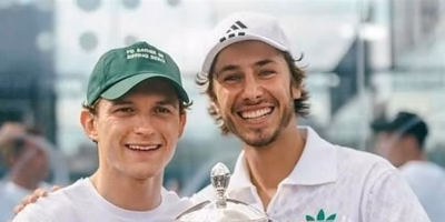 Tom Holland and Juanpa Zurita conquer padel with a winning spirit