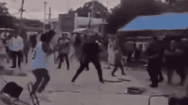 Una fiesta patronal en Yucatán se convierte en campo de batalla