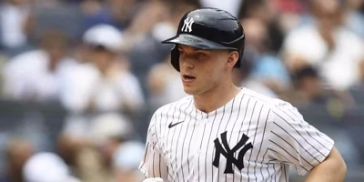 Yankees superan a Rays con jonrones de Stanton y Rice en partido lluvioso