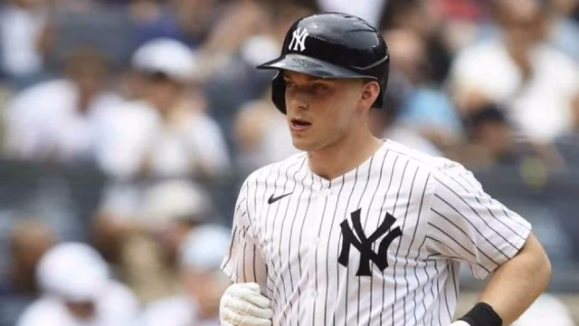 Yankees superan a Rays con jonrones de Stanton y Rice en partido lluvioso