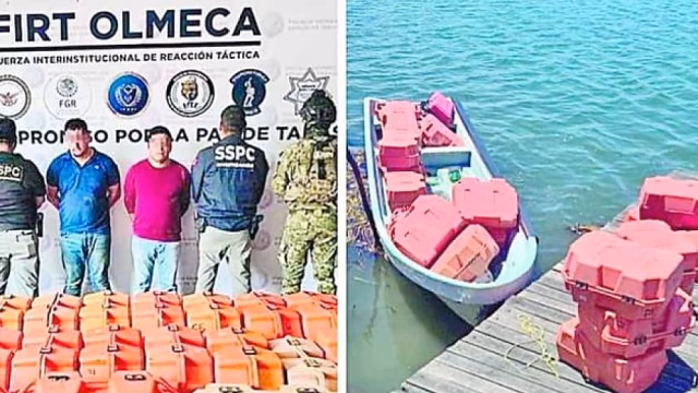 Detienen a dos piratas por asalto a plataforma de Pemex